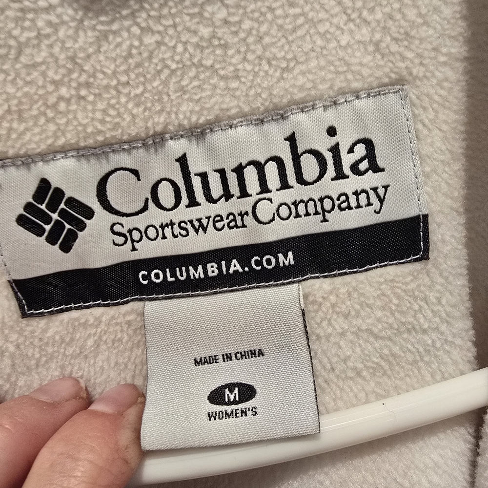 Columbia Sportswear Women's Soft Shell Jacket Fleece Lined Winter White Medium - Picture 8 of 11